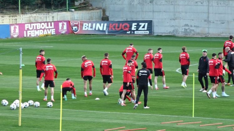 Kombëtarja nis sot përgatitjet për sfidën ndaj Serbisë