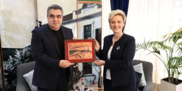 Panairi i Parë i Librit Shqip/Gonxhja në Preshevë, pritet nga Kryetarja e Komunës