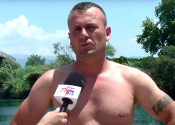 Greqi/U hodh në lumë të shpëtonte të miturit,shqiptari:S’e bëra për nënshtetësinë..