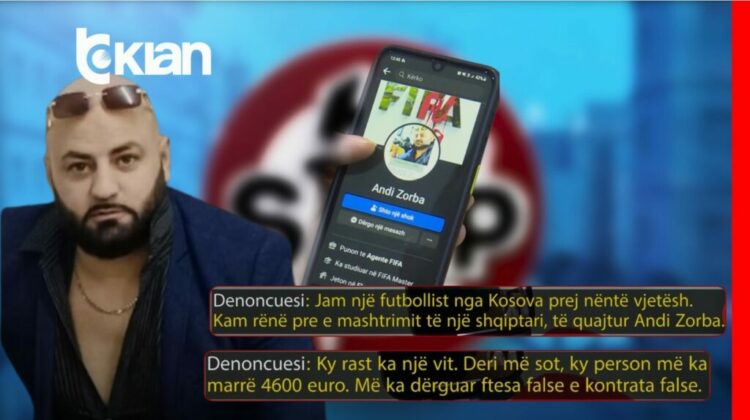Kontrata e transferta të sigurta?Hiqej si menaxher futbolli,merr 4600 euro e zhduket
