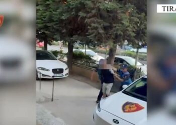 Sekuestrohen 2 pistoleta dhe 40 mijë euro, arrestohen 2 persona në Tiranë