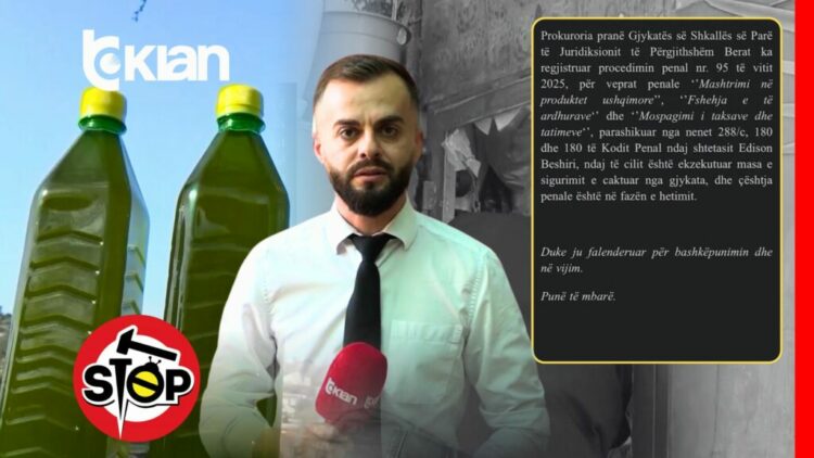 Vaji i rrezikshëm i ullirit, caktohet masa e sigurisë për shitësin