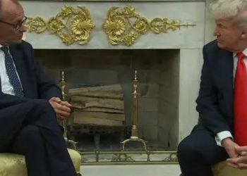Presidenti Trump pret në Zyrën Ovale kancerin gjerman Merz