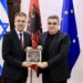 Gonxhja mirëpret në Tiranë ministrin Izraelit të Energjisë dhe Infrastrukturës