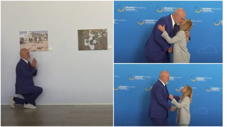 Konferenca në Romë, Rama ulet sërish në gjunjë para Melonit