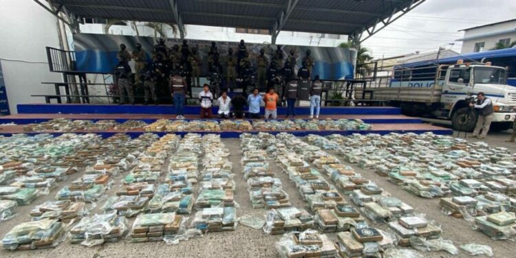 Kapen 3 ton kokainë në Ekuador, policia: I përket mafies shqiptare
