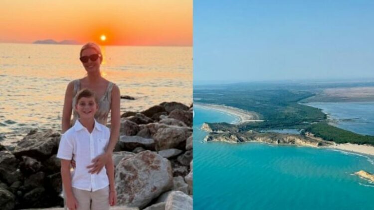 Ivanka Trump në Shqipëri, ndan pamjet nga Sazani dhe Zvërneci