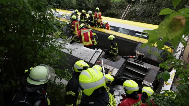 Del nga shinat treni në Gjermani, humbin jetën disa persona