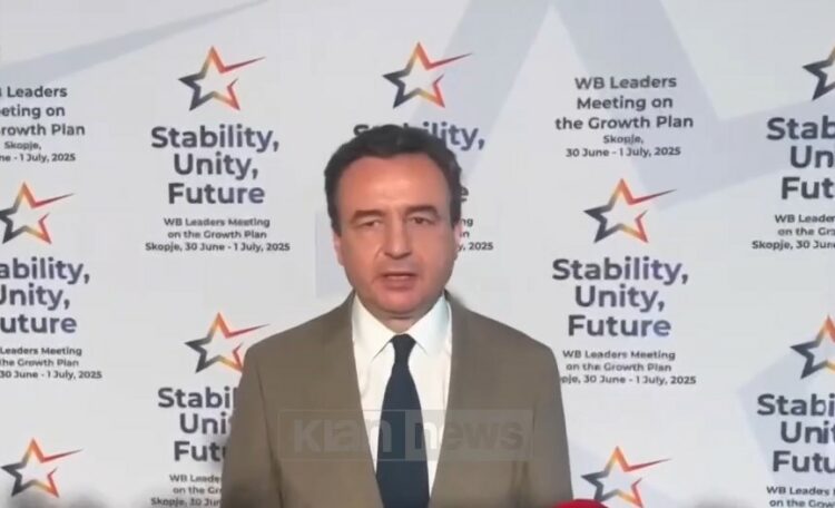 Kurti: Me rëndësi të jem në Shkup, sidomos tani që kemi pika të përbashkëta