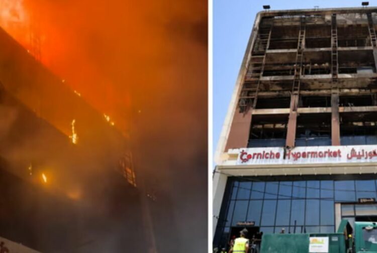 Irak/ Zjarr në qendrën tregtare, raportohet për 60 viktima
