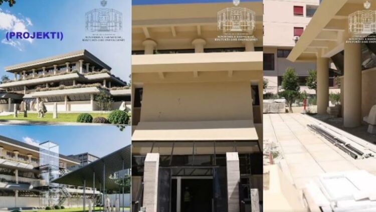 Rama poublikon pamjet nga kantieri i Muzeut Kombëtar Arkeologjik në Durrës