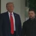 Zelensky mbërrin  në Shtëpinë e Bardhë, pritet nga presidenti Trump