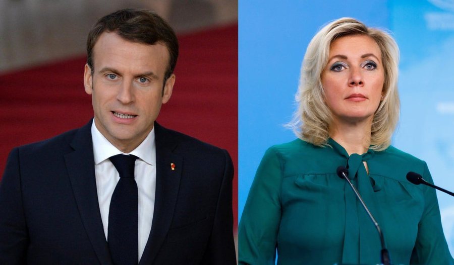 Zëdhënësja ruse sulmon Macronin: Ti po e tërheq Kievin drejt katastrofës!