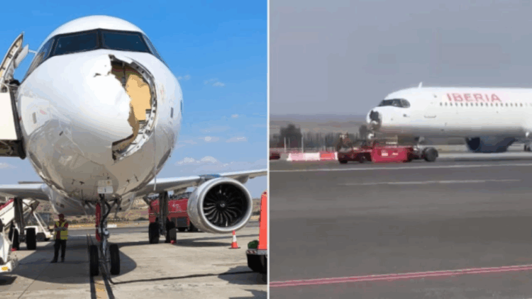 Aeroplani përplaset me zogun, detyrohet të bëjë ulje emergjente në Madrid