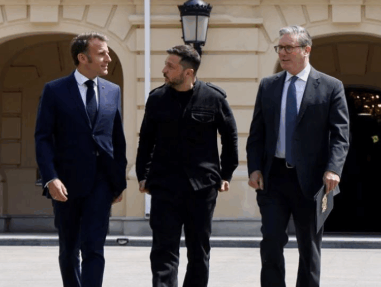 Edhe Starmer, Macron, Meloni e Rutte me Zelenskyn për takimin me Trump në SHBA