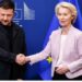 “Kufijtë nuk mund të ndryshohen me forcë”, Von der Leyen konferencë me Zelenskyn