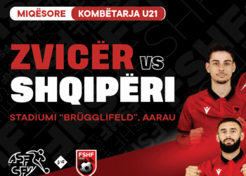 U-21/Miqësorja e dytë në shtator, Shqipëria do të përballet me Zvicrën