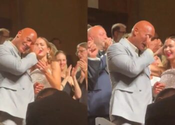 Dwayne Johnson shpërthen në lot në Venecia, spekulime për një nominim në Oscar