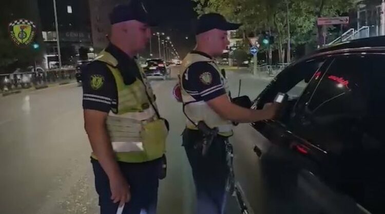 Të dehur në makinë dhe me shpejtësi tej normave, 11 të arrestuar në Tiranë
