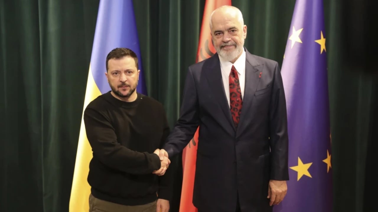 Zelensky mesazh urimi për Ramën  Do të vijojmë dialogun për paqe në Europë