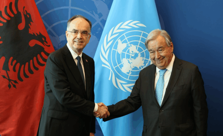 Begaj takim me Sekretarin e Përgjithshëm të OKB-së, zbardhen temat e diskutimit
