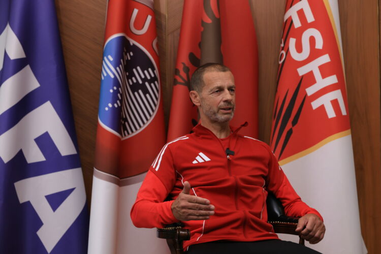 Presidenti Ceferin: Federata shqiptare në UEFA, efiçente, futbolli mbi politikën