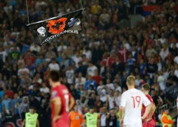 UEFA “fshin” fitoren e Shqipërisë kundër Serbisë në Beograd