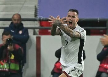 Shqipëria “thyen” Serbinë, goli i Manajt na afron me Botërorin