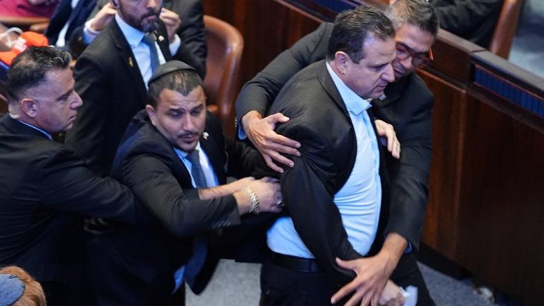 Tensione në parlamentin izraelit  çfarë ndodhi gjatë fjalës së Trump