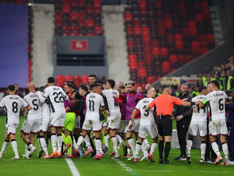 Formacioni zyrtar i Kombëtares kundër Jordanisë