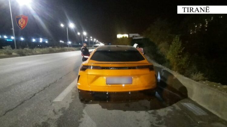 34-vjeçari i dënuari për vjedhje dhe dhunë kapet me Lamborghini
