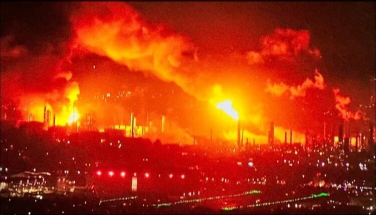 Shpërthim i fuqishëm në një rafineri nafte në Los Angeles