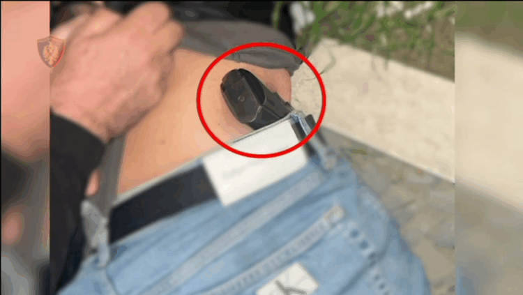 Lëvizte me armë në brez, arrestohet 33-vjeçari në Lushnjë