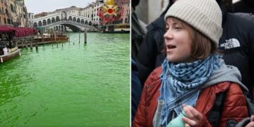 Aktivistja për mjedisin që ndoti kanalin e Venecias, nën hetim Greta Thunberg