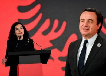 “Dy shtete, një komb, dy flamuj, një zemër”, Osmani dhe Kurti urojnë Pavarësinë