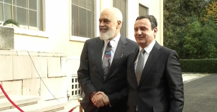 Rama pret liderët e Samitit të Planit të Rritjes, mes tyre Albin Kurti