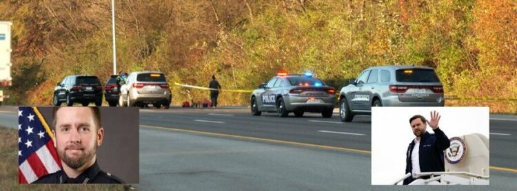 Aksidentohet autokolona e J.D Vance, në gjendje të rëndë një oficer policie