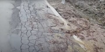 Dëmtohet rruga e re në Kukës, çahet asfalti i segmentit 3,8 kilometra