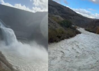 Moti i keq/ Prurjet e Devollit detyrojnë hapjen e portës së emergjencës në Moglicë