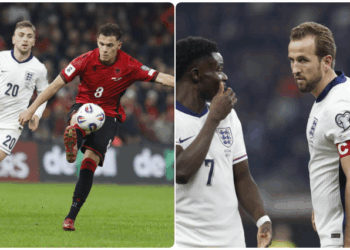 Kombëtarja mbyll me humbje përballjen me Anglinë