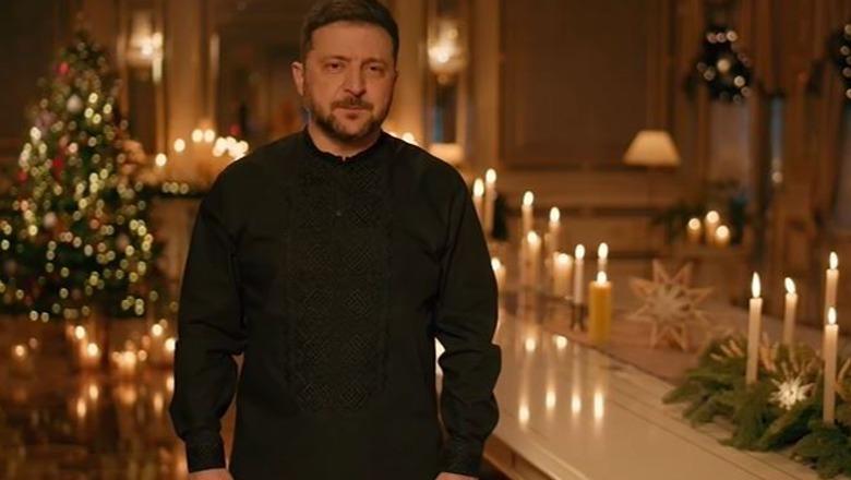 Zelensky në fjalimin e Krishtlindjes  Të gjithë kemi një ëndërr  që Putini të vdesë