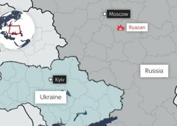 Dronët e Ukrainës godasin rajonin Ryazan të Rusisë