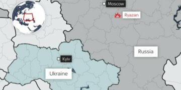 Dronët e Ukrainës godasin rajonin Ryazan të Rusisë