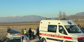 Aksident në rrugën Korçë-Ersekë, plagosen dy persona