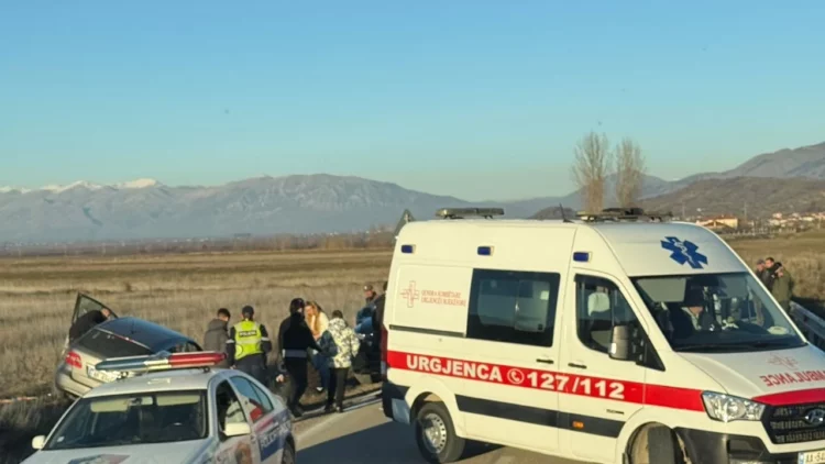 Aksident në rrugën Korçë-Ersekë, plagosen dy persona