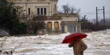Përmbytje masive në jug të Francës