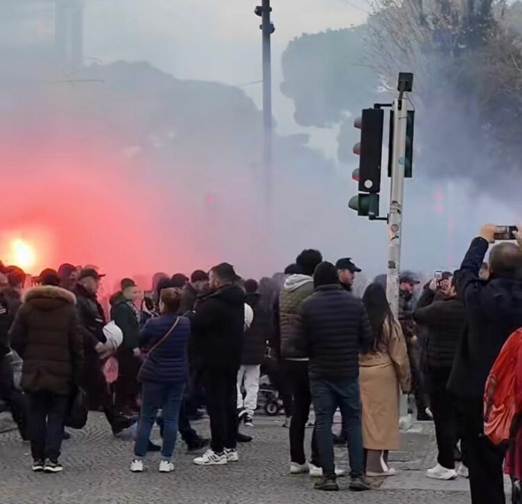 Ndeshja mes Tiranës dhe Partizanit, bllokohen disa rrugë në kryeqytet
