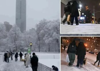 New York goditet nga stuhia dimërore ‘Devin’, anulohen mbi 1500 fluturime