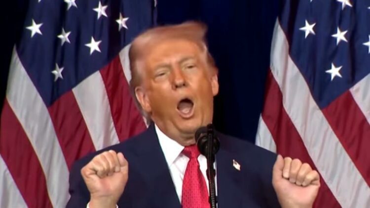 Video bën xhiron e rrjetit, Donald Trump tallet me sportistët transgjinorë!