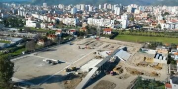 Rama ndan pamje nga kantieri “Dua të luaj” në Elbasan: Një hapësirë moderne